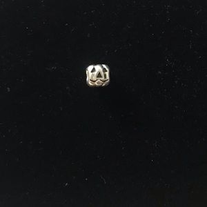 Pandora silver pumpkin charm